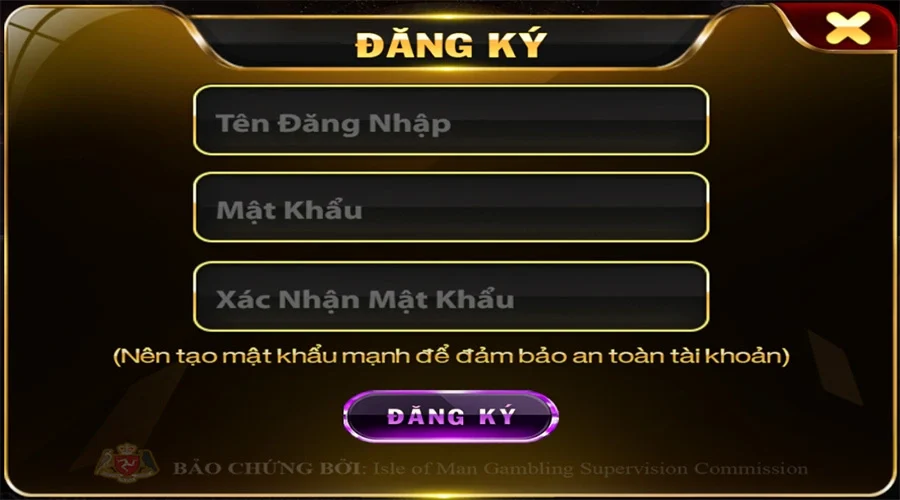Đăng Ký Tài Khoản Hitclub Dễ Dàng - Tiện Lợi Nhất Điền các thông tin đăng ký tài khoản Hitlcub