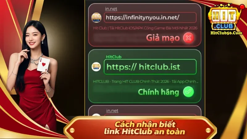 HITCLUB Một số dấu hiệu quan trọng giúp phân biệt địa chỉ truy cập chính thống và đáng tin cậy